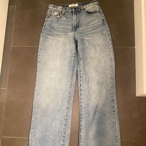Hidden Denim Baggy High Waist Jeans
